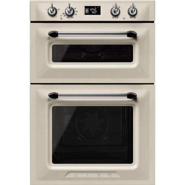 Smeg DOSF6920P1 Victoria Double Oven, Cream