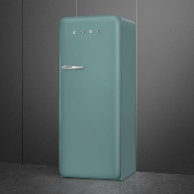 Smeg FAB28RDEG5 60cm 50s Style Right Hand Hinge Fridge with Icebox, Emerald