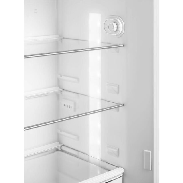 Smeg FAB30RSV5UK Retro Fridge Freezer - Silver