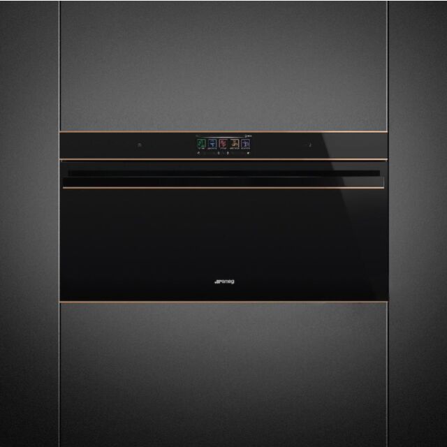 Smeg SFPR9606WTPNR 90cm Single Oven, Black