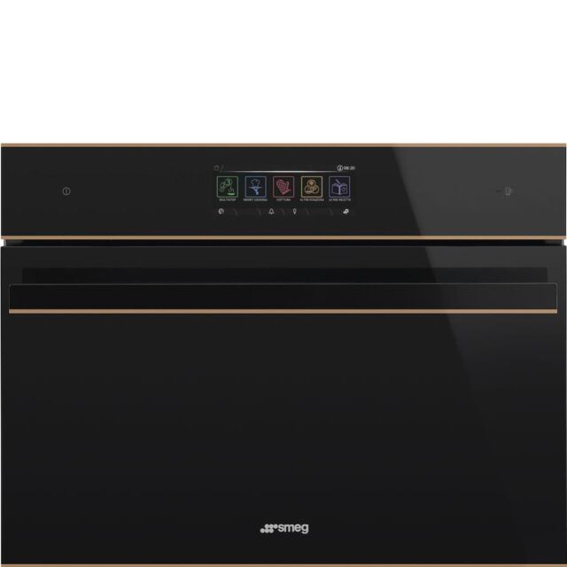 Smeg SO4606WM2PNR 45cm Dolce Stil Novo Speedwave WiFi Combi Microwave