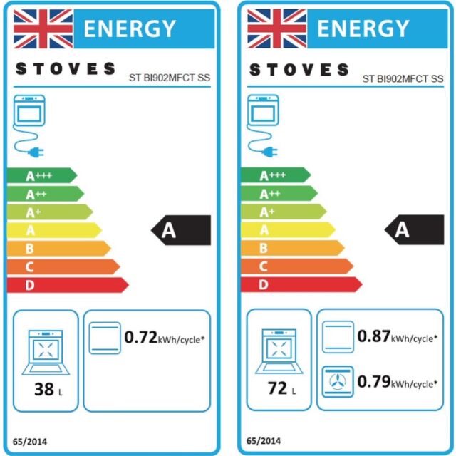 Stoves ST BI902MFCT Sta Built In Double Electric Oven
