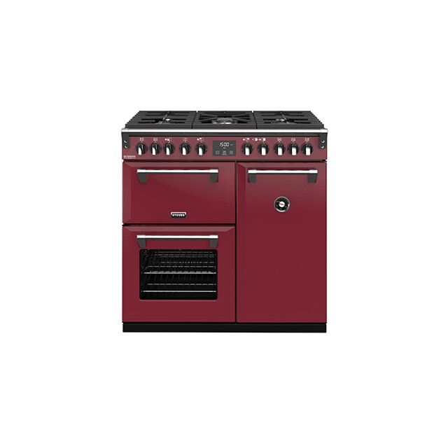 Stoves ST RICH DX S900DF CB Cre 90cm Dual Fuel Range Cooker