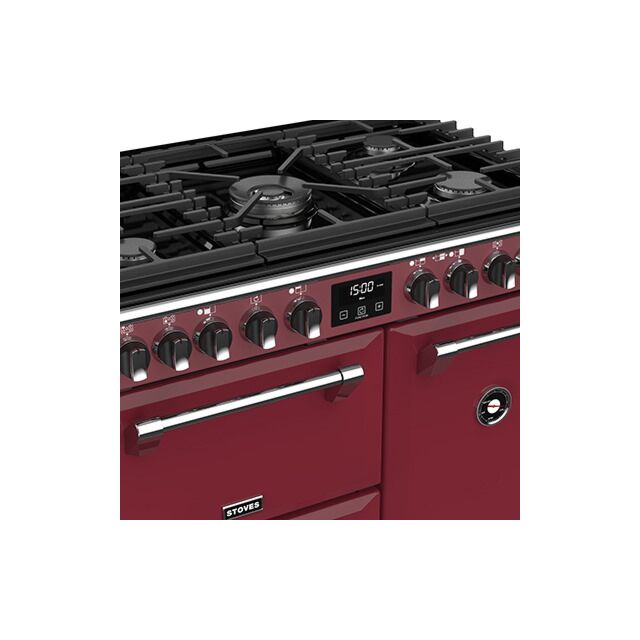Stoves ST RICH DX S900DF CB Cre 90cm Dual Fuel Range Cooker