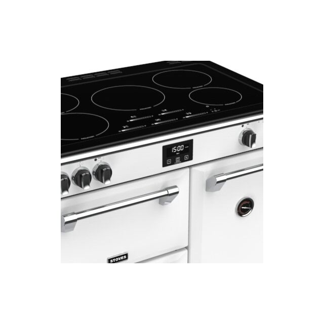 Stoves ST RICH DX S900Ei CB Iwh 90cm Electric Induction Range Cooker