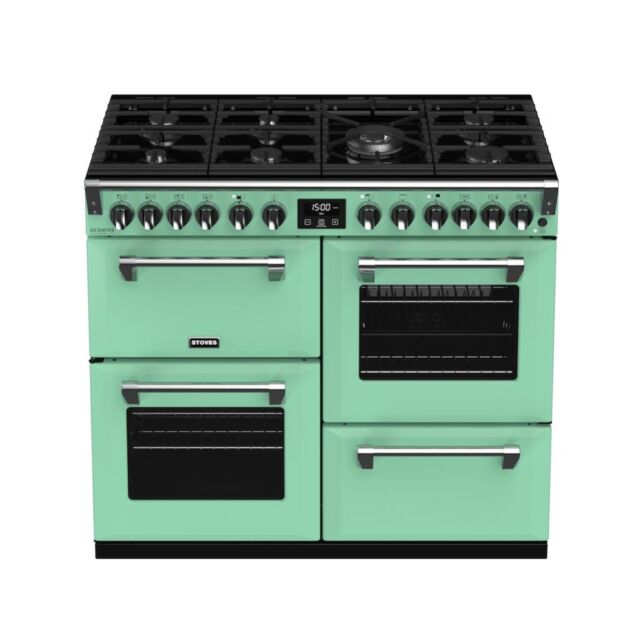 Stoves ST RICH DX S1000DF CB Mmi 100cm Dual Fuel Range Cooker
