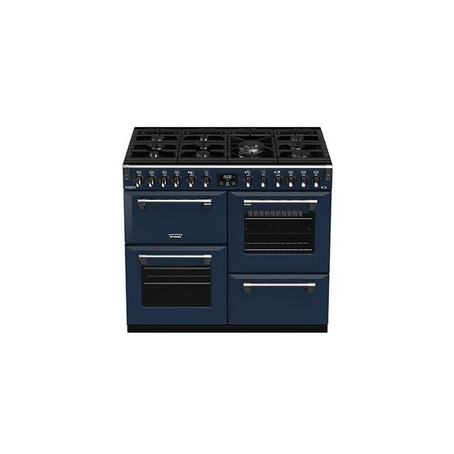 Stoves ST RICH DX S1000DF CB Mbl 100cm Dual Fuel Range Cooker