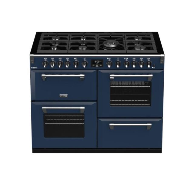 Stoves ST RICH DX S1100DF CB Mbl 110cm Dual Fuel Range Cooker