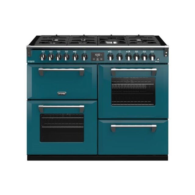 Stoves ST RICH DX S1100DF CB Kte 110cm Dual Fuel Range Cooker