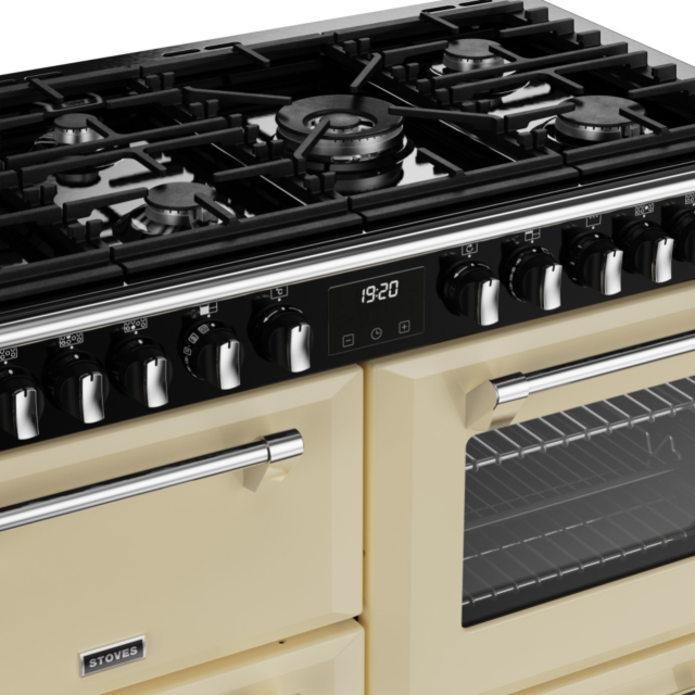 Stoves Richmond Deluxe ST DX RICH D1100DF CC 110cm Dual Fuel Range Cooker