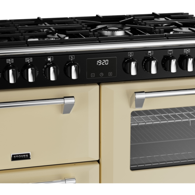 Stoves Richmond Deluxe ST DX RICH D1100DF CC 110cm Dual Fuel Range Cooker