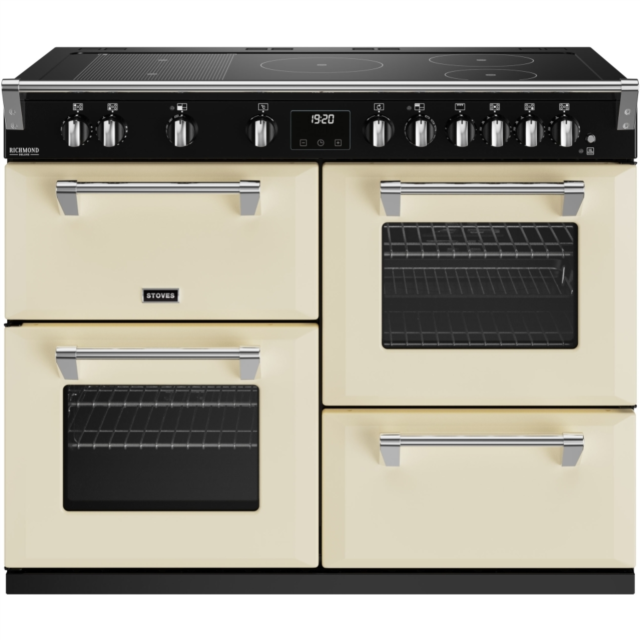 Stoves Richmond Deluxe ST DX RICH D1100Ei RTY CC 110cm Electric Induction (Rotary Control) Range Cooker
