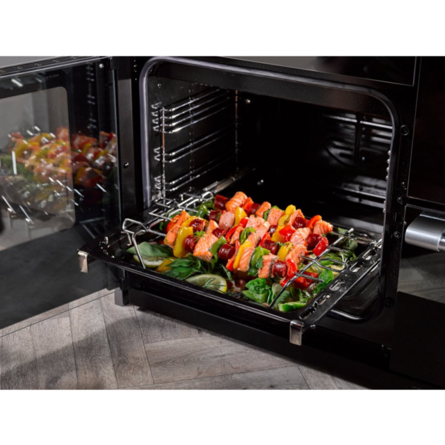 Stoves Richmond Deluxe ST DX RICH D900DF MBL 90cm Dual Fuel Range Cooker