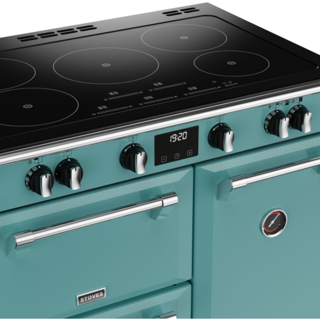 Stoves Richmond Deluxe ST DX RICH D900Ei TCH CBL 90cm Electric Induction (Touch Control) Range Cooker