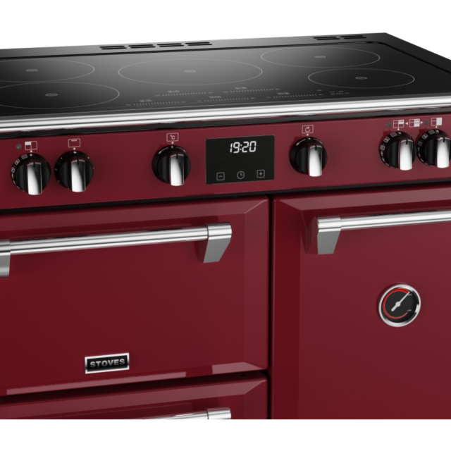 Stoves Richmond Deluxe ST DX RICH D900Ei TCH CRE 90cm Electric Induction (Touch Control) Range Cooker