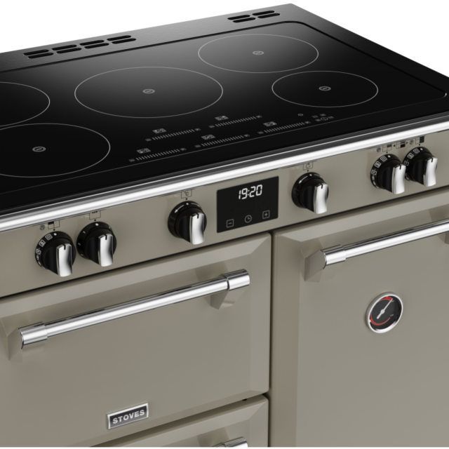 Stoves Richmond Deluxe ST DX RICH D900Ei TCH PMU 90cm Electric Induction (Touch Control) Range Cooker