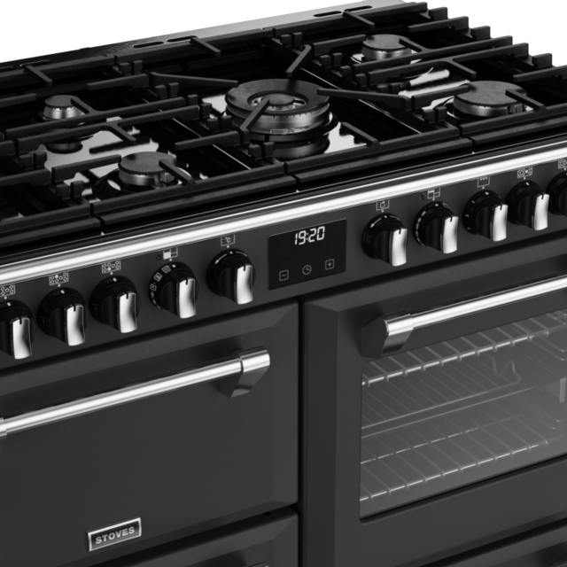 Stoves Richmond Deluxe ST DX RICH D1000DF AGR 100cm Dual Fuel Range Cooker