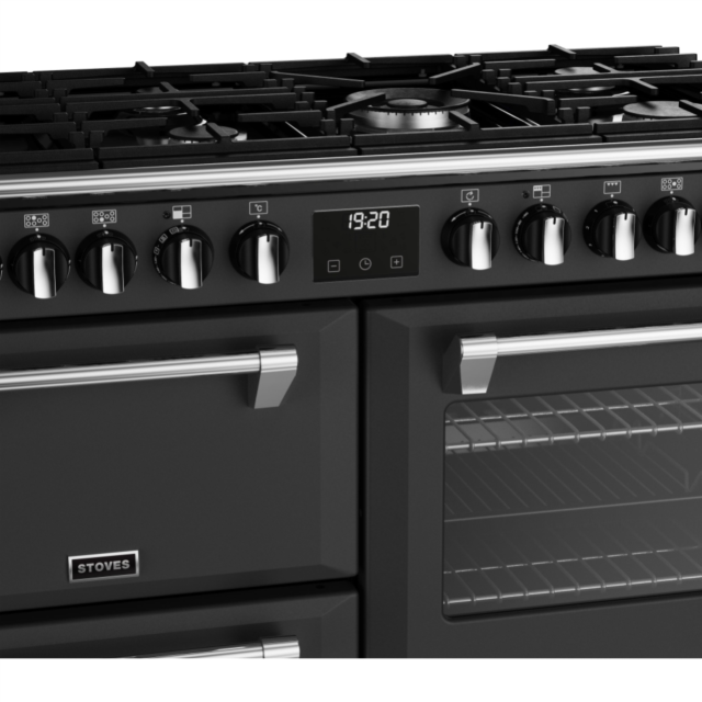 Stoves Richmond Deluxe ST DX RICH D1000DF AGR 100cm Dual Fuel Range Cooker