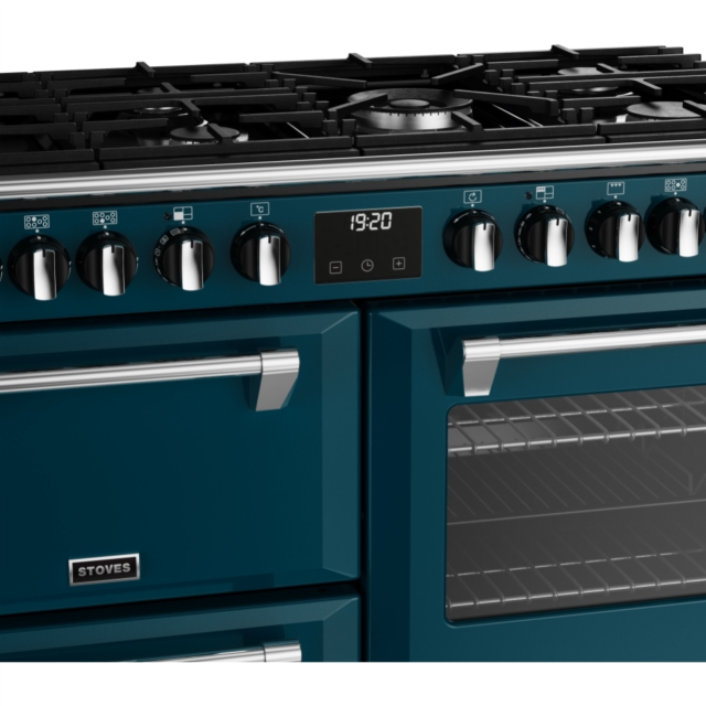 Stoves Richmond Deluxe ST DX RICH D1000DF KTE 100cm Dual Fuel Range Cooker