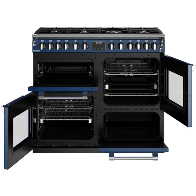 Stoves Richmond Deluxe ST DX RICH D1000DF MBL 100cm Dual Fuel Range Cooker