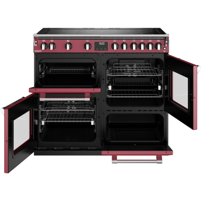 Stoves Richmond Deluxe ST DX RICH D1000Ei RTY CRE 100cm Electric Induction (Rotary Control) Range Cooker