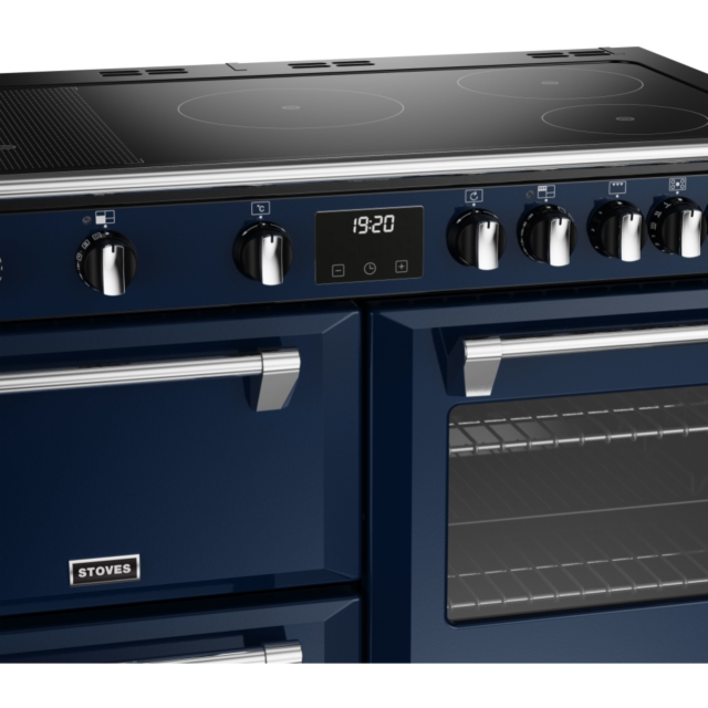 Stoves Richmond Deluxe ST DX RICH D1000Ei RTY MBL 100cm Electric Induction (Rotary Control) Range Cooker