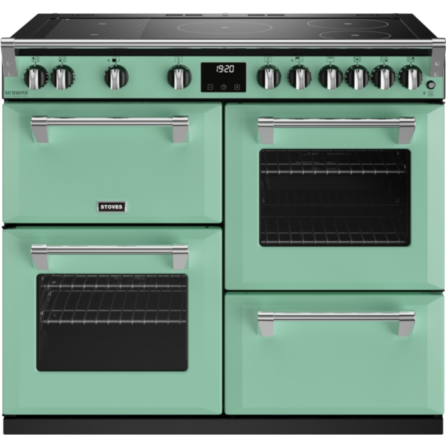 Stoves Richmond Deluxe ST DX RICH D1000Ei RTY MMI 100cm Electric Induction (Rotary Control) Range Cooker