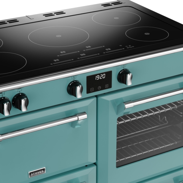 Stoves Richmond Deluxe ST DX RICH D1000Ei TCH CBL 100cm Electric Induction (Touch Control) Range Cooker
