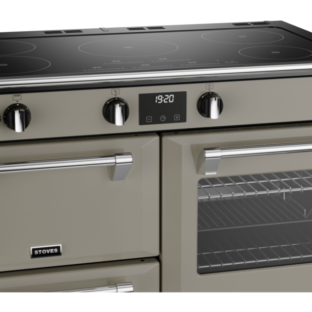 Stoves Richmond Deluxe ST DX RICH D1000Ei TCH PMU 100cm Electric Induction (Touch Control) Range Cooker