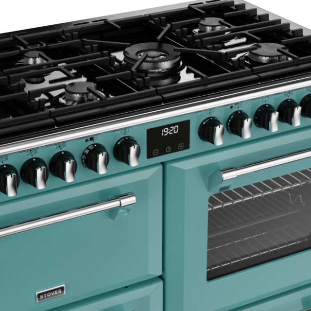 Stoves Richmond Deluxe ST DX RICH D1100DF CBL 110cm Dual Fuel Range Cooker