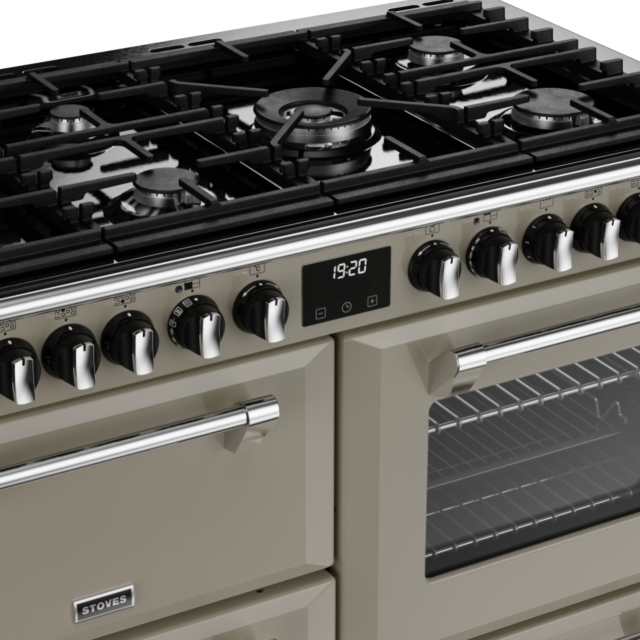 Stoves Richmond Deluxe ST DX RICH D1100DF PMU 110cm Dual Fuel Range Cooker