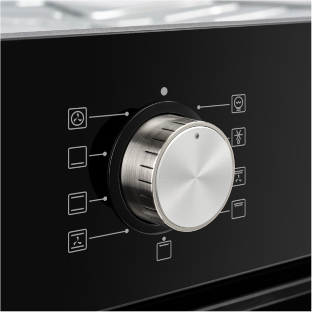 Belling BEL BI603MF BLK Built In Single Electric Oven