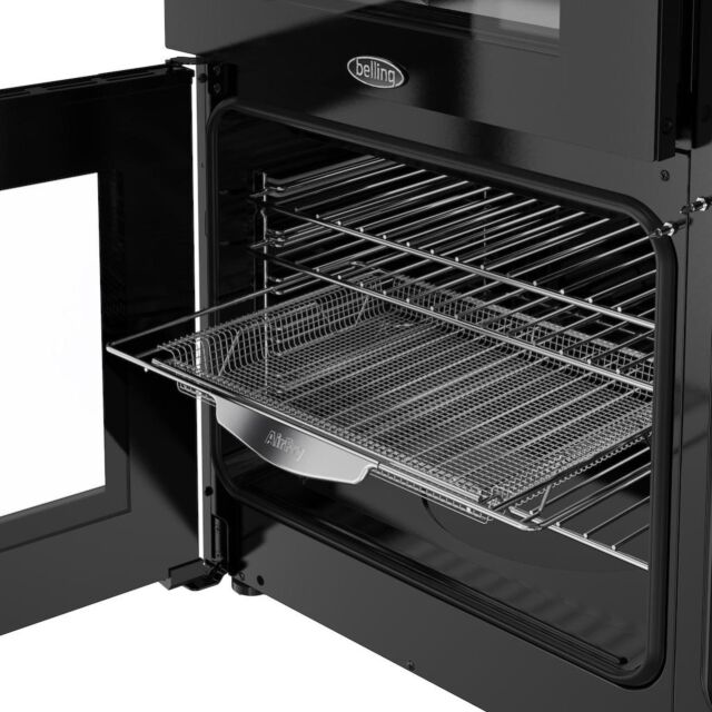 Belling RCA COOKCENTRE 90DF 90cm Dual Fuel Range Cooker - Black