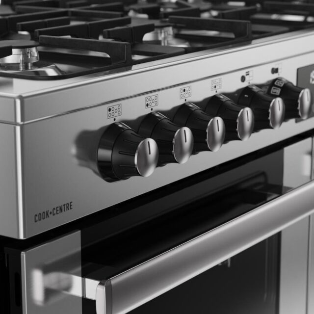 Belling RCA COOKCENTRE 110DF 110cm Dual Fuel Range Cooker - Stainless Steel