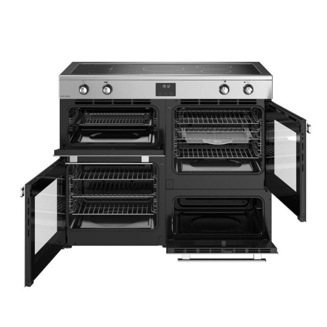 Belling RCA COOKCENTRE 110Ei 110cm Electric Induction Touch Range Cooker - Stainless Steel