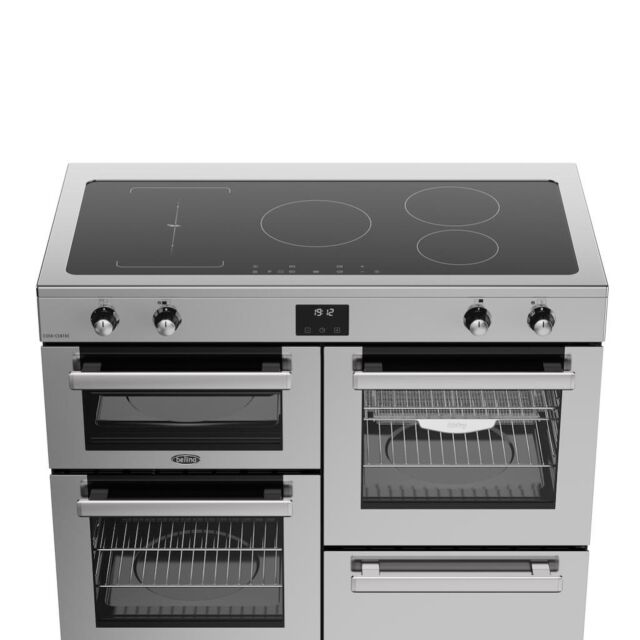 Belling RCA COOKCENTRE 110Ei 110cm Electric Induction Touch Range Cooker - Stainless Steel