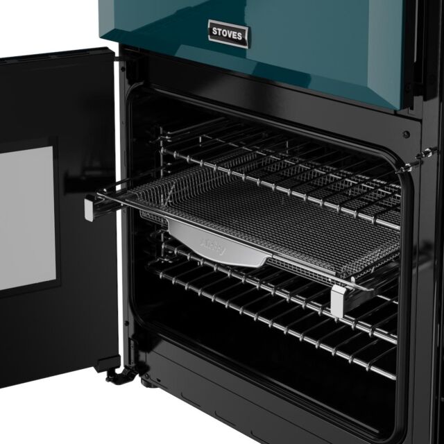 Stoves DX RCA RICH 90DF 90cm Richmond DX Dual Fuel Range Cooker - Deep Marine