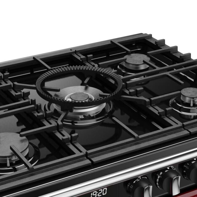 Stoves DX RCA RICH 100DF 100cm Richmond DX Dual Fuel Range Cooker - Garnet Red