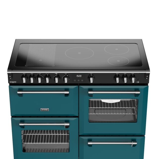 Stoves DX RCA RICH 110Ei RTY 110cm Richmond DX Electric Induction Rotary Range Cooker - Deep Marine