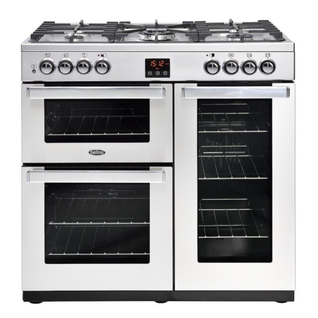 Belling  Cookcentre 90DFT PSS 90cm Dual Fuel Range Cooker
