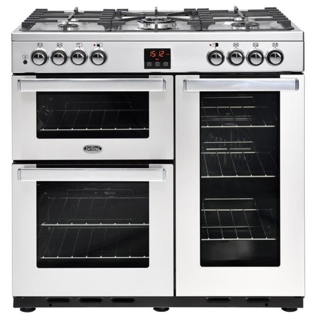 Belling  Cookcentre 90DFT PSS 90cm Dual Fuel Range Cooker