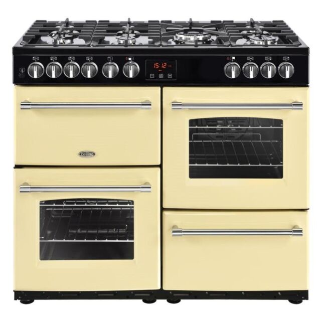 Belling  Farmhouse 100DFT C 100cm Dual Fuel Range Cooker
