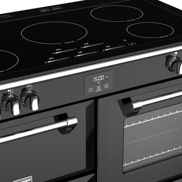 Stoves ST RICH S1100Ei BK 110cm Induction Range Cooker