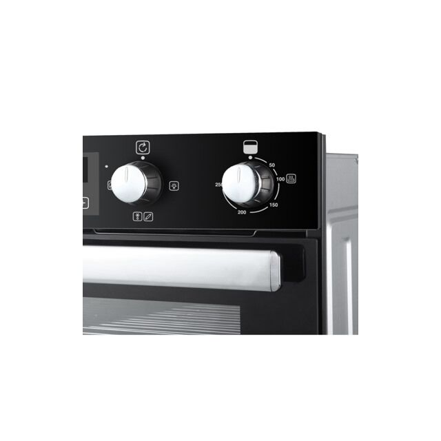 Belling BI702FP Blk / 444444782 Built-Under Electric Double Oven