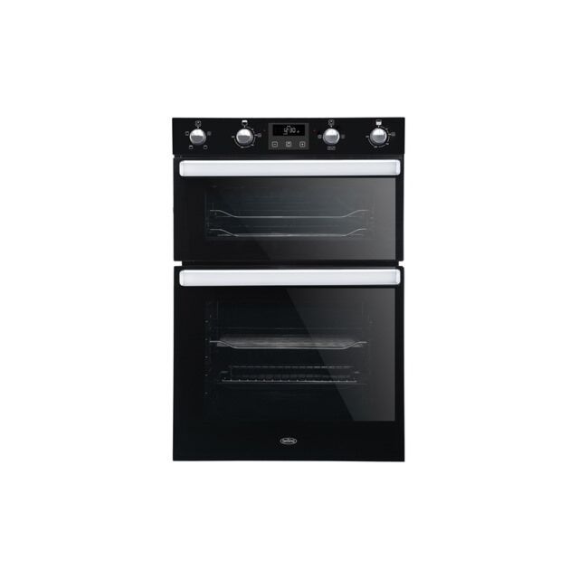 Belling BEL BI902FP Blk Built-In Double Electric Oven