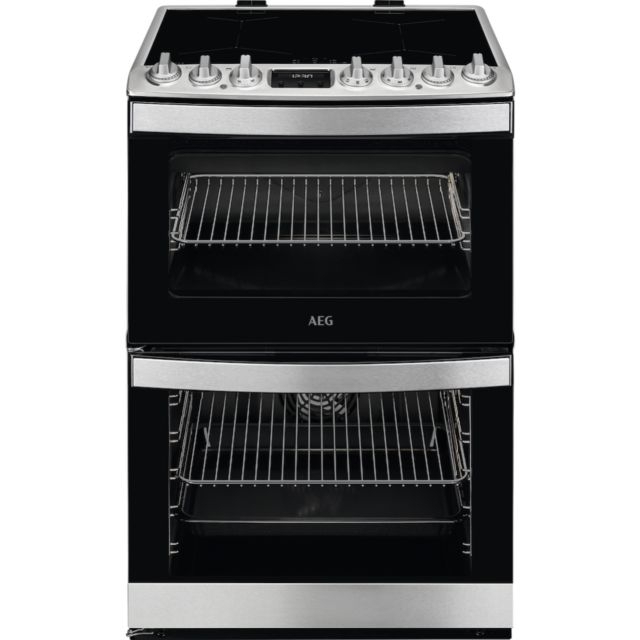 AEG CIB6734ACM Induction Electric Cooker with Double Oven