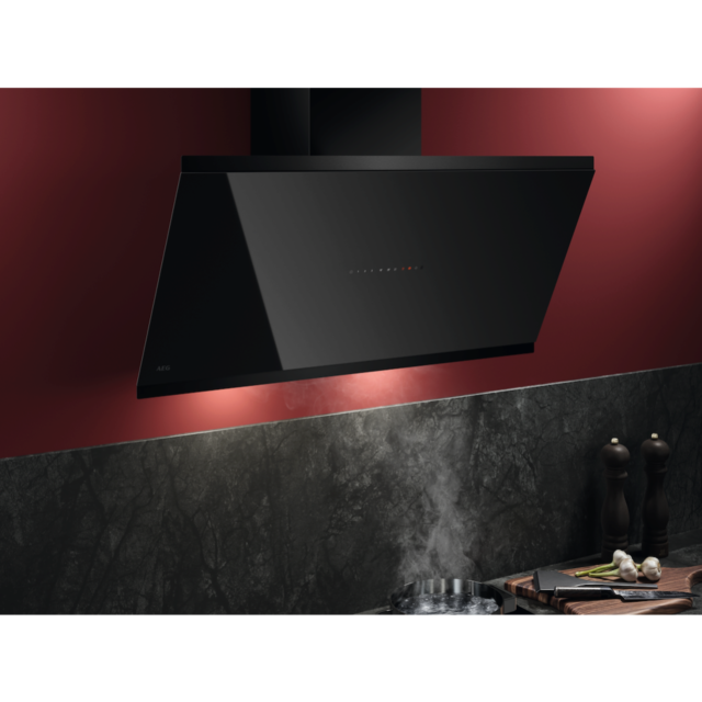 AEG GV77D91SB 90cm Chimney Cooker Hood