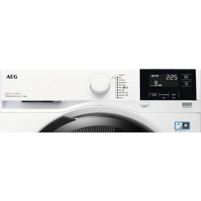 AEG TR819A4B 8000 Series 9kg Heat Pump Tumble Dryer