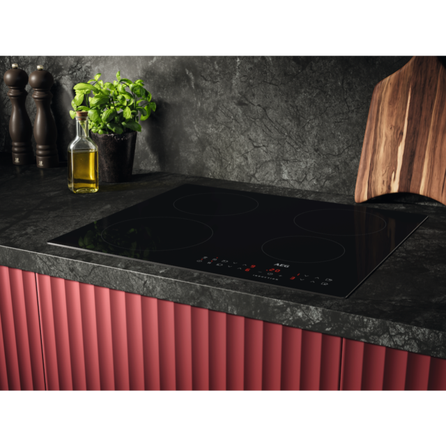 AEG IKX64301CB 3000 Induction Hob with Hob2Hood