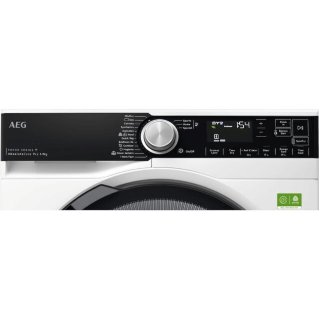 AEG TR959V6BC 9000X Series 9kg Heat Pump 3DScan Tumble Dryer